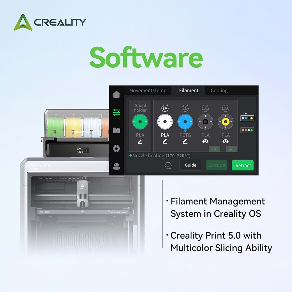 Creality K2 Plus Combo 3D Yazıcı