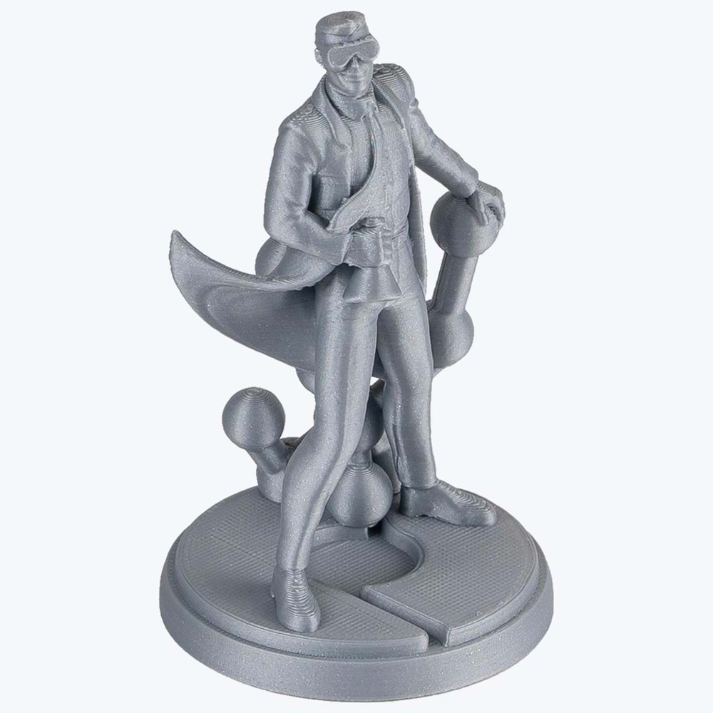 Panchroma PLA Filament Metalik Gümüş