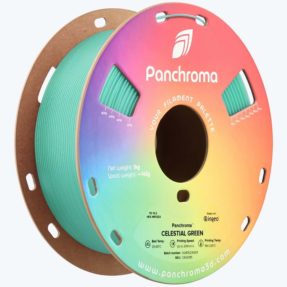 Panchroma PLA Filament Celestial Yeşil