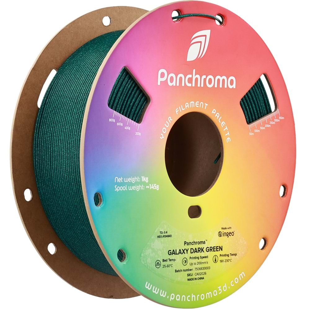 Panchroma PLA Galaxy Filament Koyu Yeşil