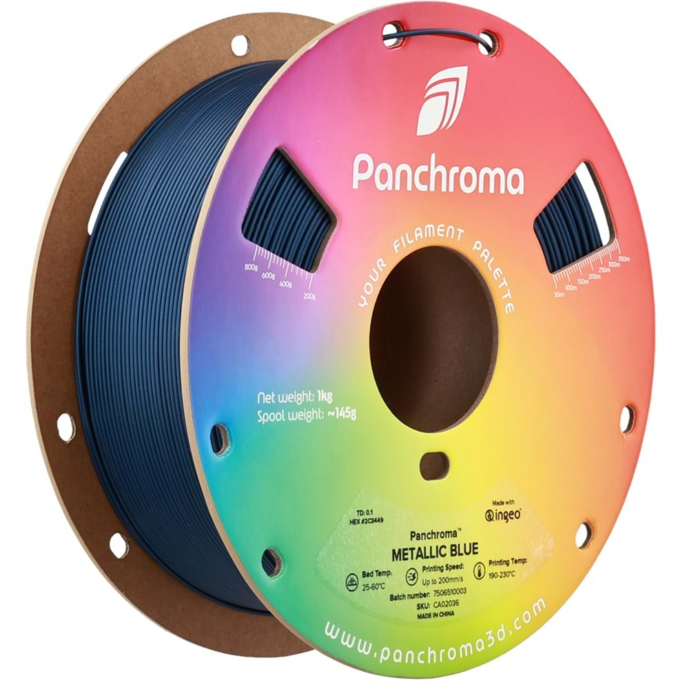 Panchroma PLA Metalik Filament Mavi