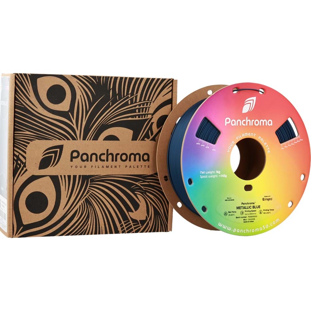 Panchroma PLA Metalik Filament Mavi