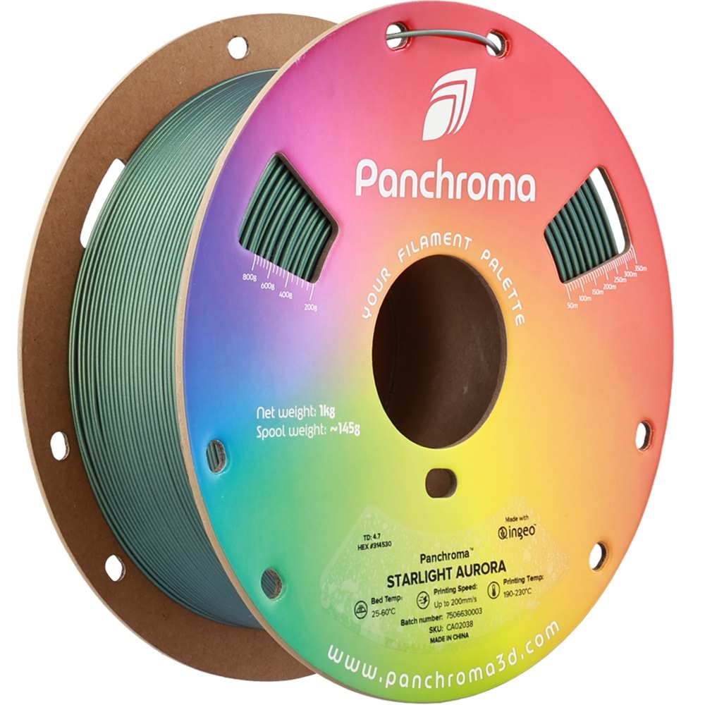 Panchroma PLA Starlight Filament Aurora
