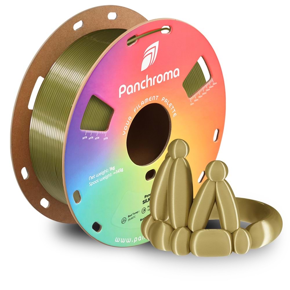 Panchroma Silk PLA Filament Brass