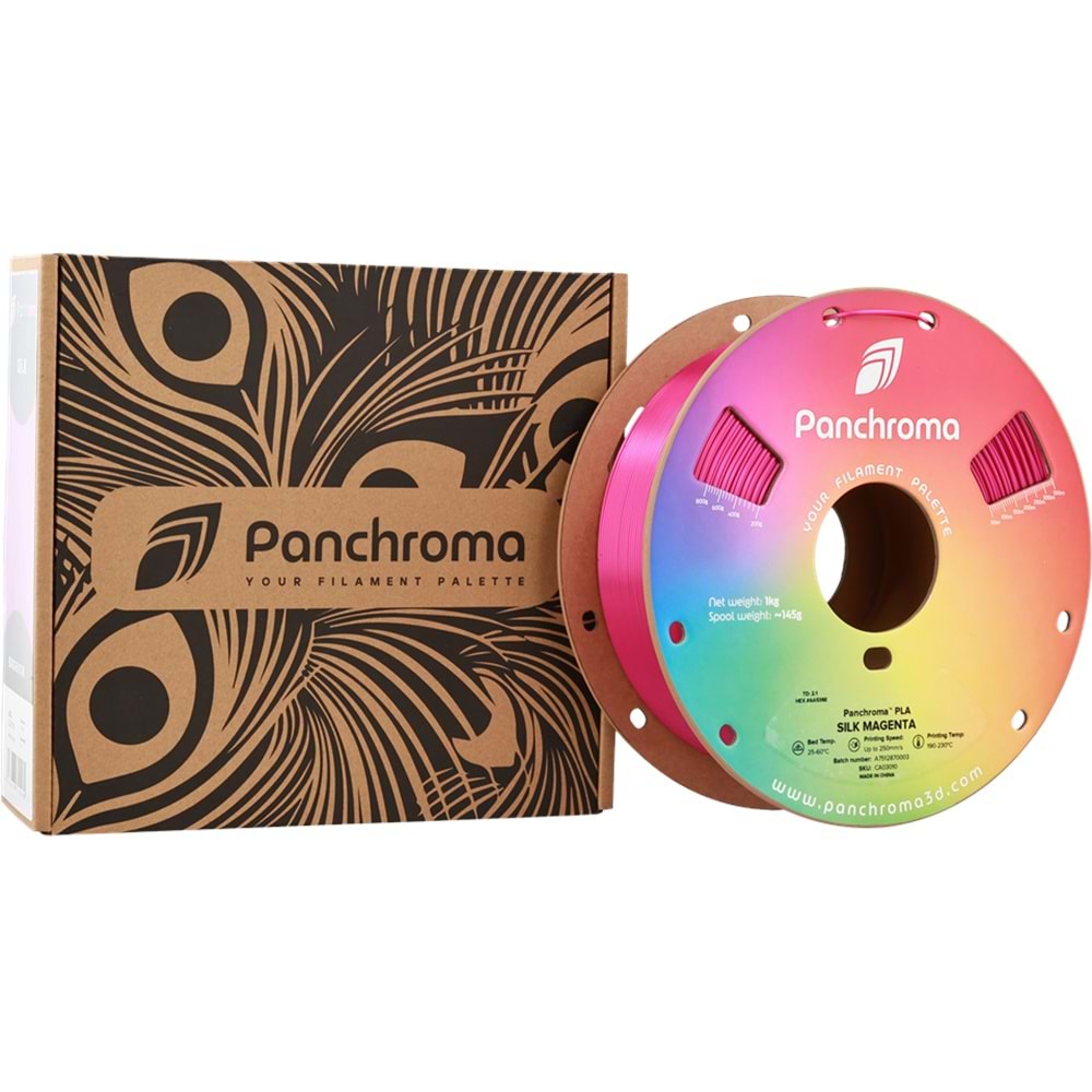 Panchroma Silk PLA Filament Macenta
