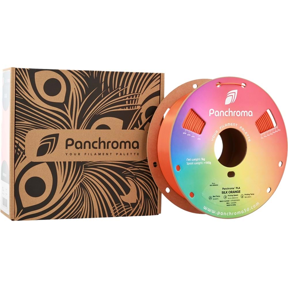 Panchroma Silk PLA Filament Turuncu