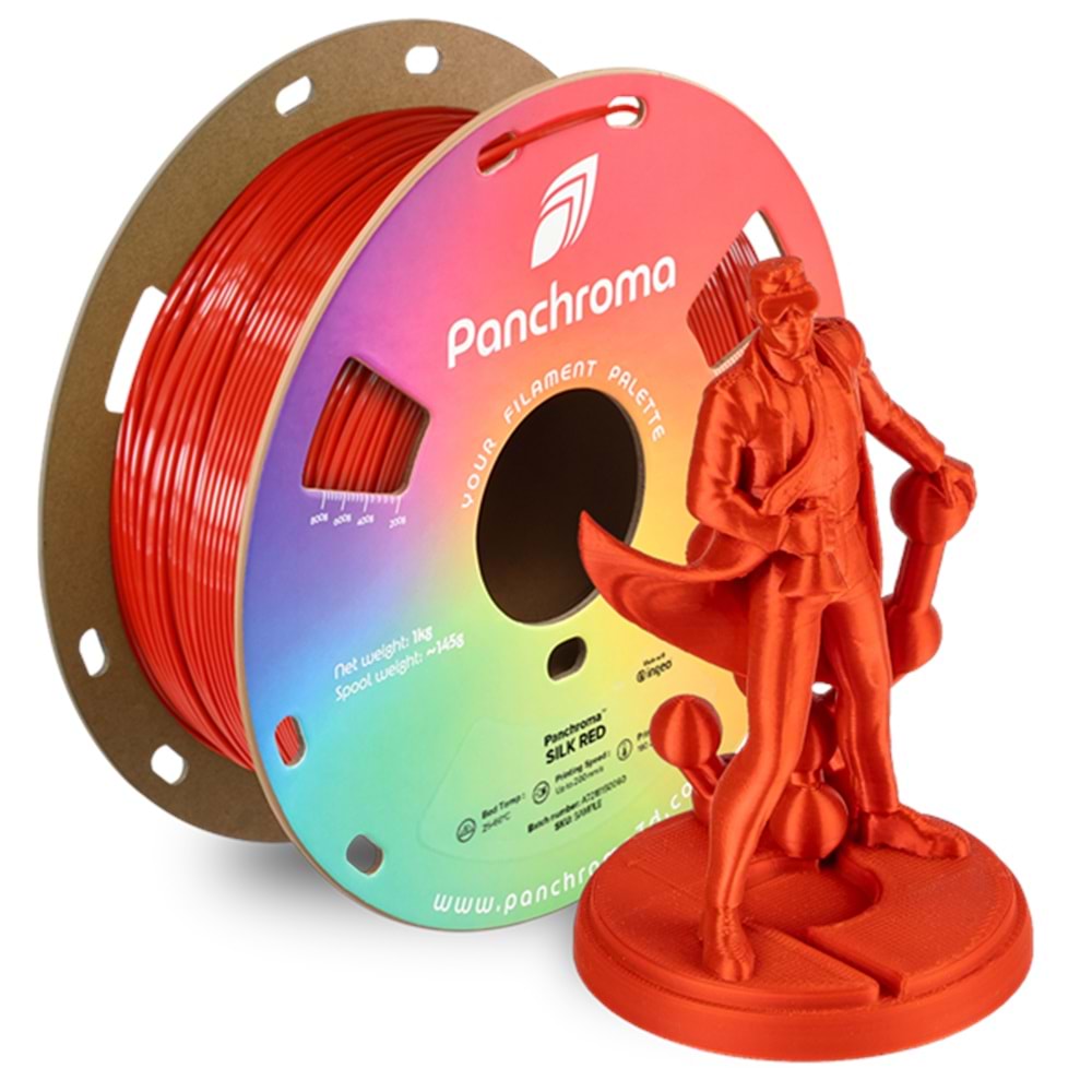 Panchroma Silk PLA Filament Kırmızı