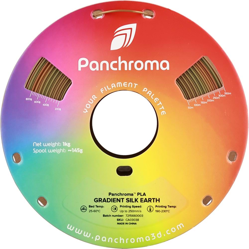 Panchroma Gradient Silk Toprak PLA Filament