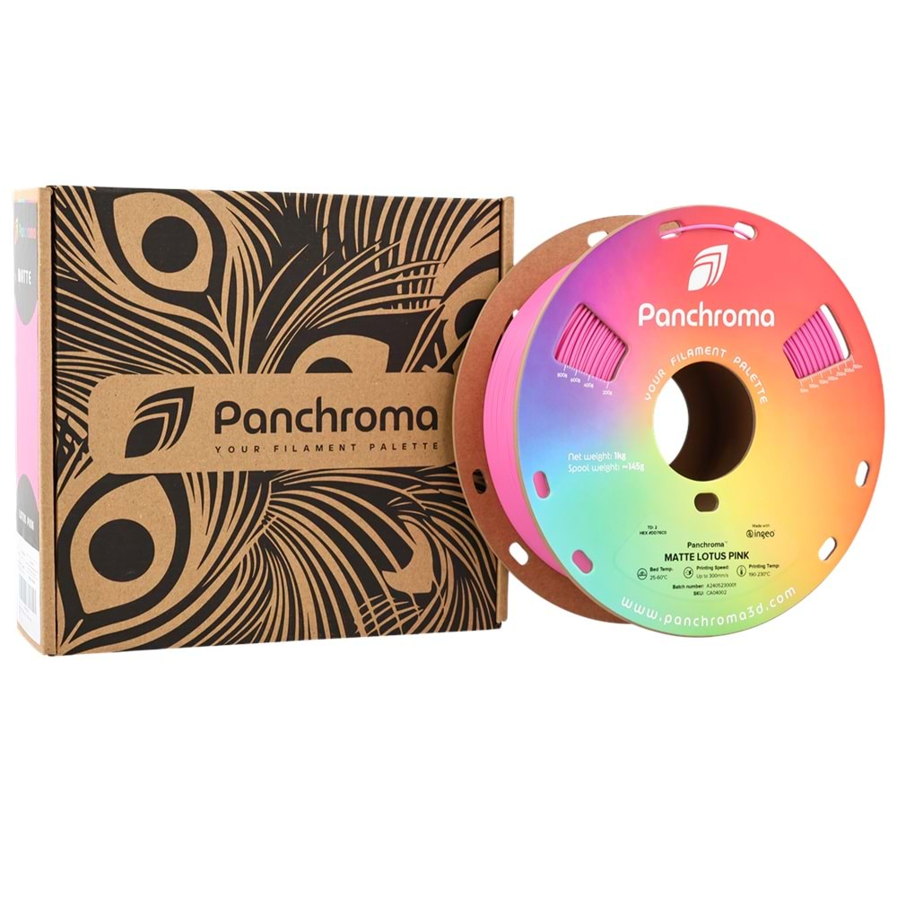 Panchroma PLA Filament Mat Nilüfer Pembe
