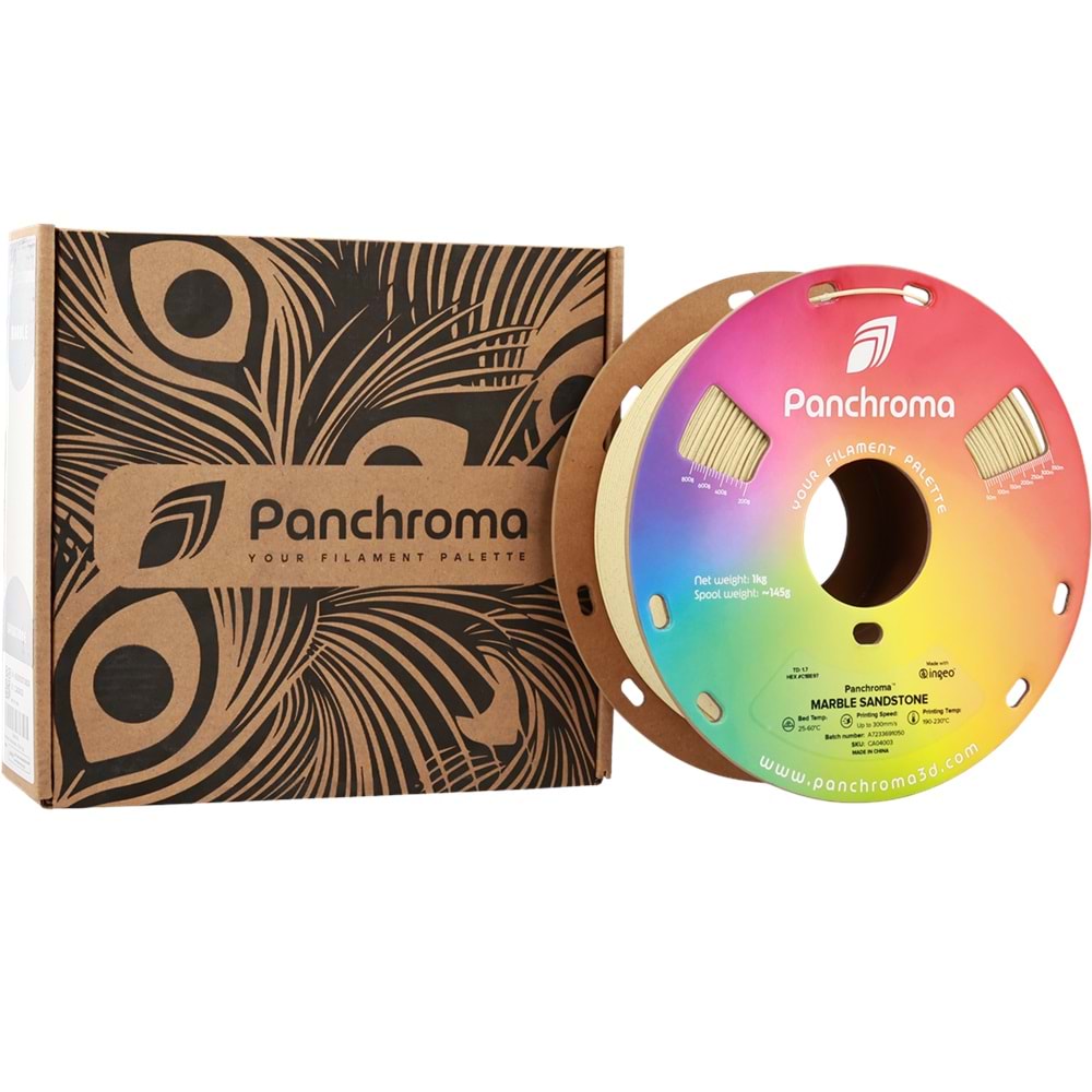 Panchroma PLA Marble Filament Kumtaşı