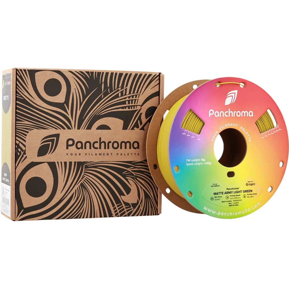 Panchroma PLA Filament Mat Askeri Açık Yeşil