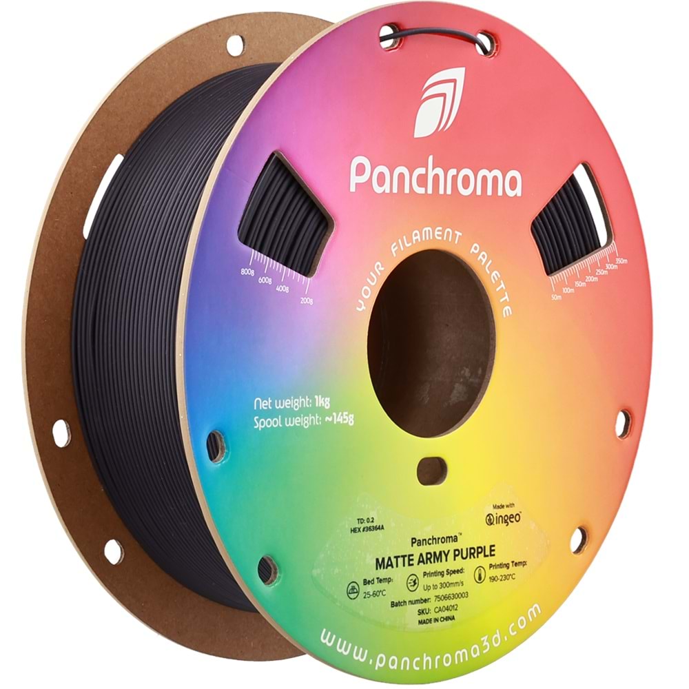 Panchroma PLA Filament Mat Askeri Mor