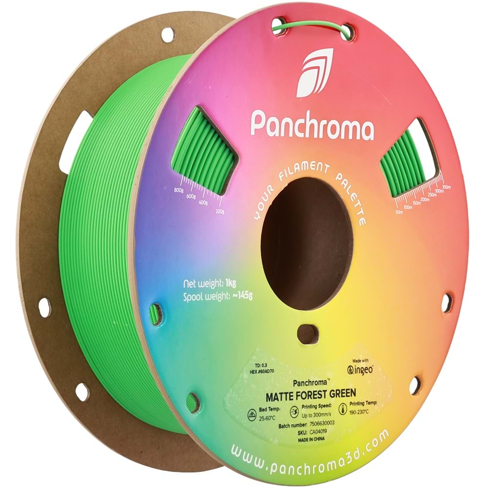 Panchroma PLA Filament Mat Orman Yeşil