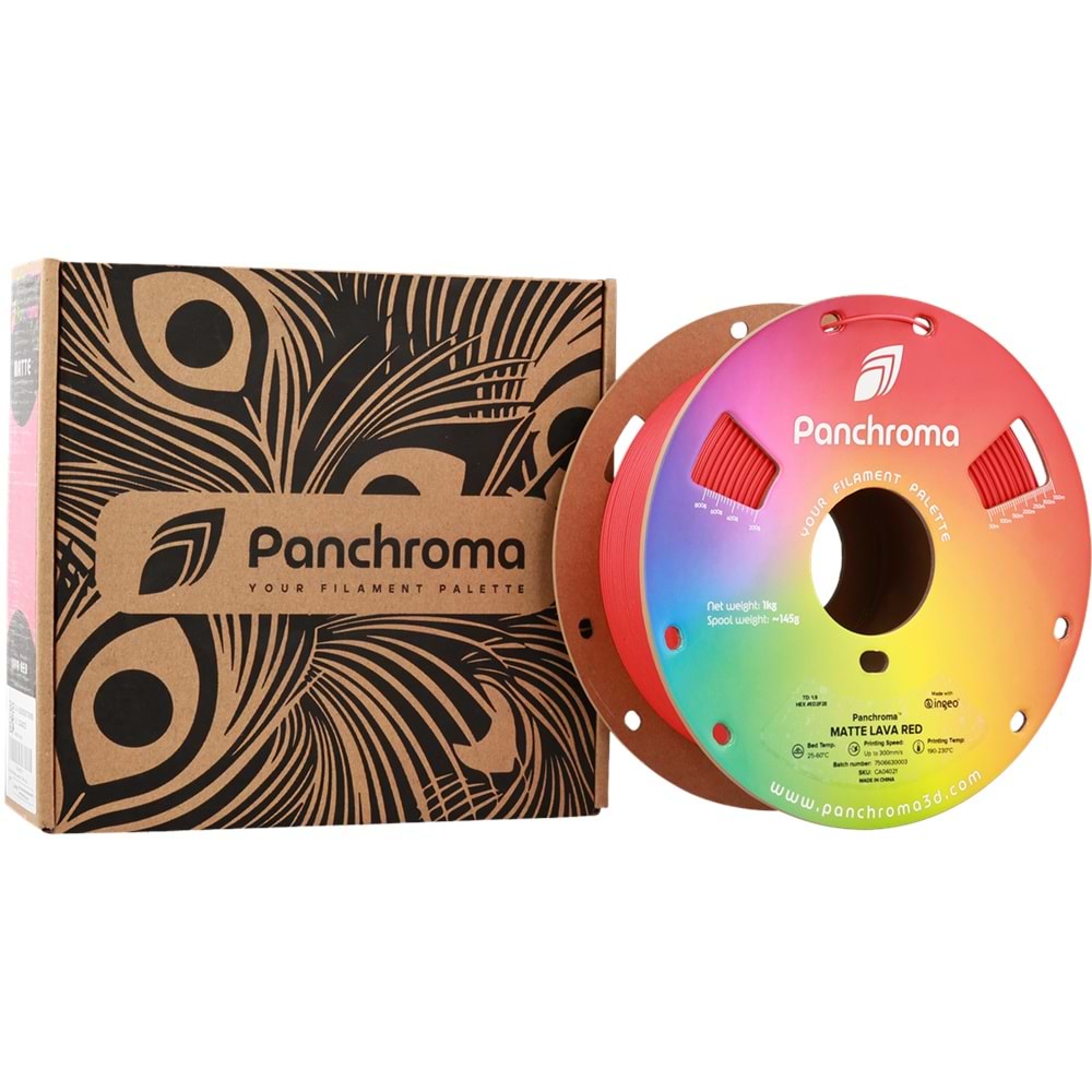 Panchroma PLA Filament Mat Lav Kırmızı