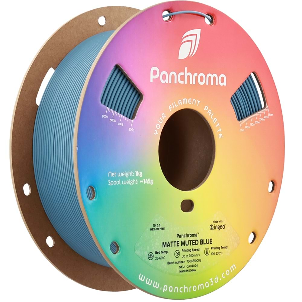 Panchroma PLA Filament Mat Yumuşak Mavi