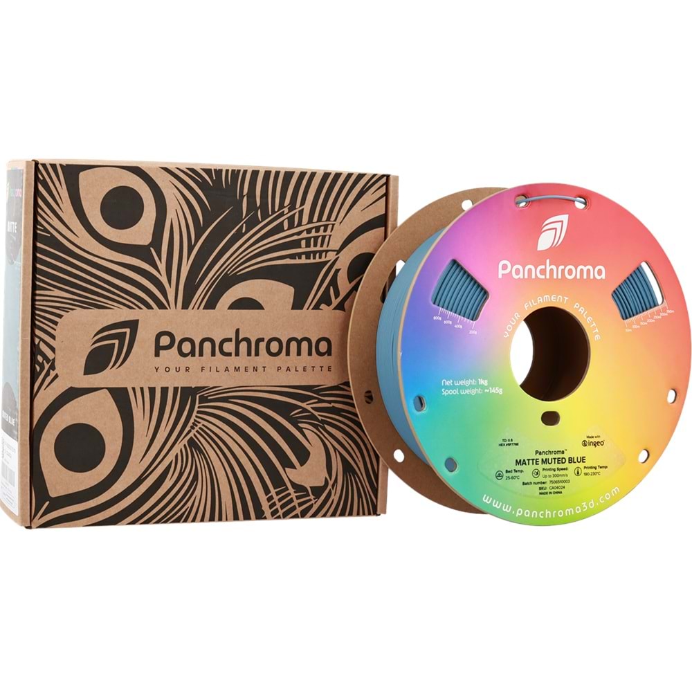 Panchroma PLA Filament Mat Yumuşak Mavi