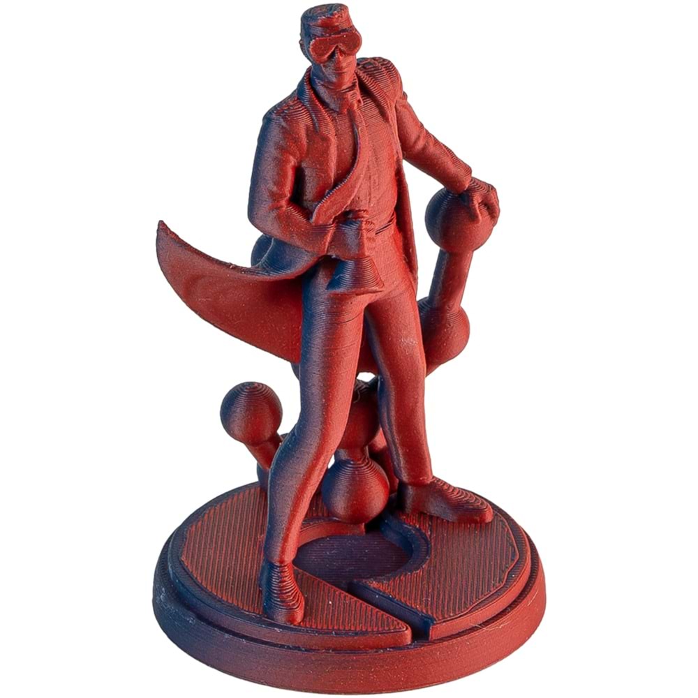 Panchroma PLA Dual Filament Mat Karışık Böğürtlen (Kırmızı - Lacivert)