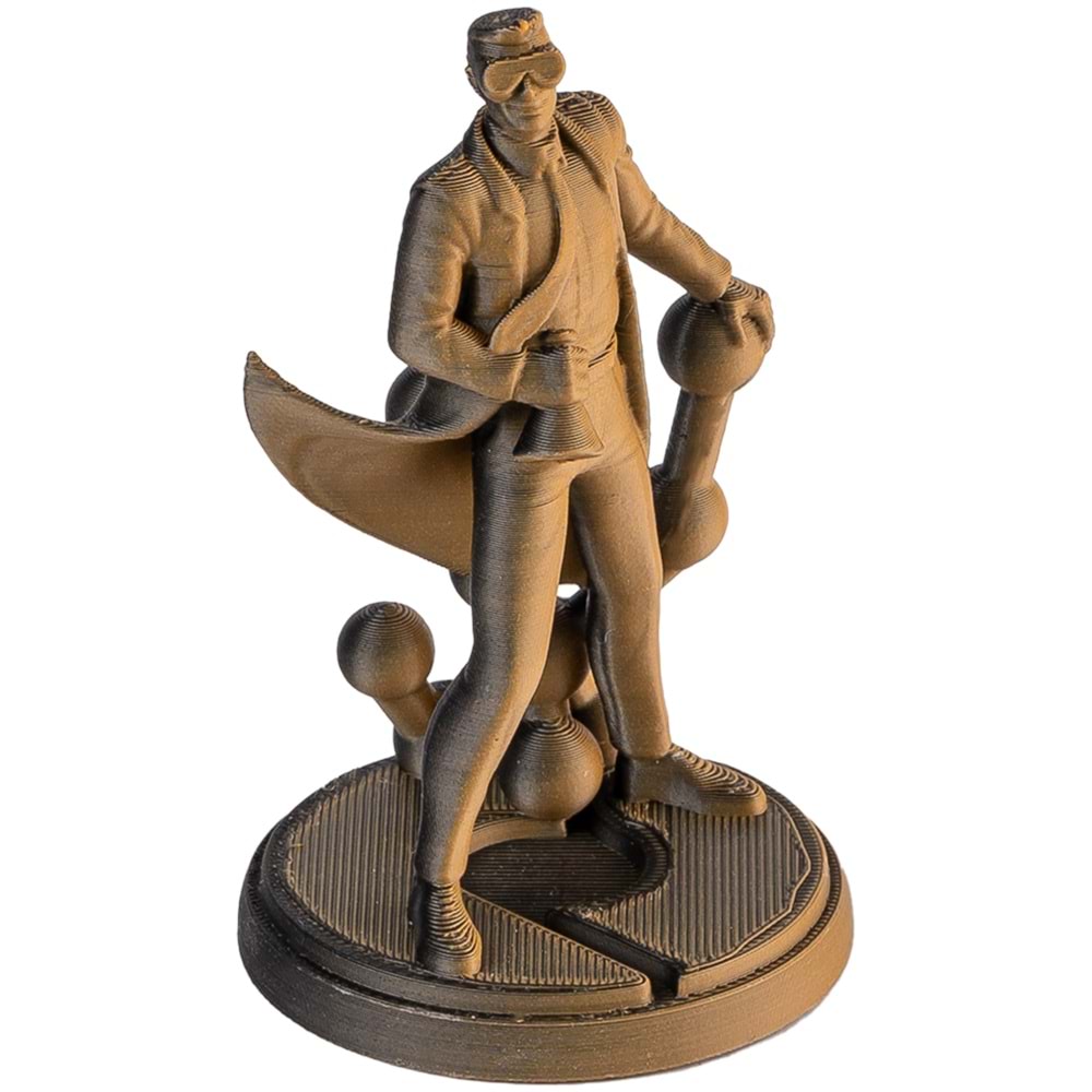 Panchroma PLA Dual Filament Mat Gölge Turuncu (Turuncu - Siyah)