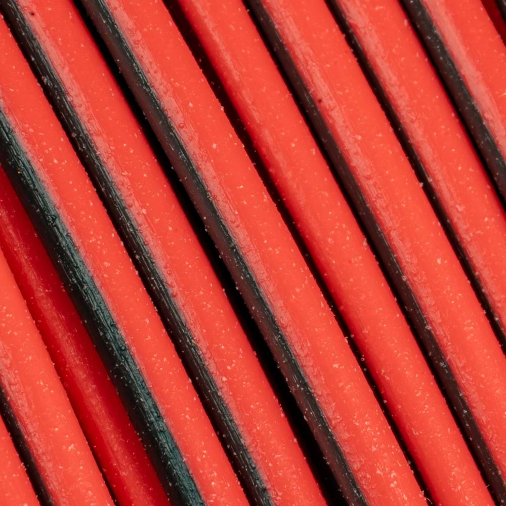 Panchroma PLA Dual Filament Mat Gölge Kırmızı (Siyah - Kırmızı)