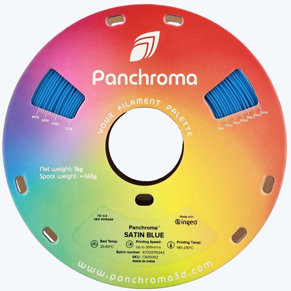 Panchroma PLA Filament Saten Mavi