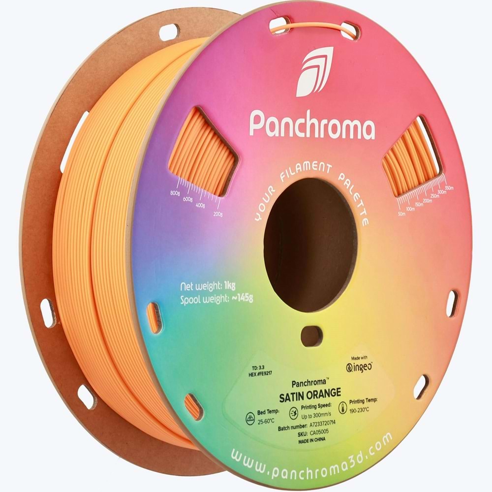 Panchroma PLA Filament Saten Turuncu