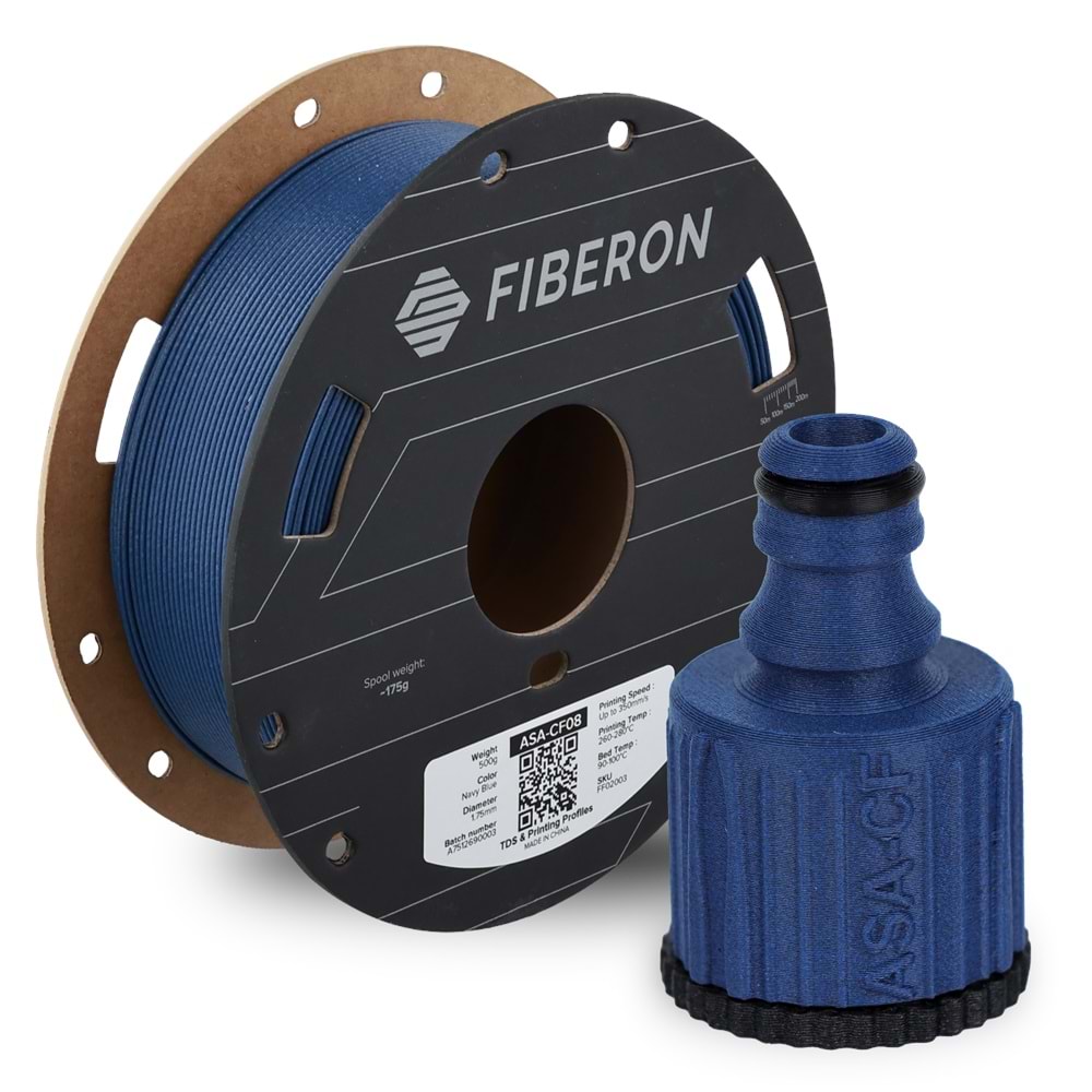 Fiberon ASA-CF08 Lacivert Filament | UV Dayanımlı Karbon Fiber