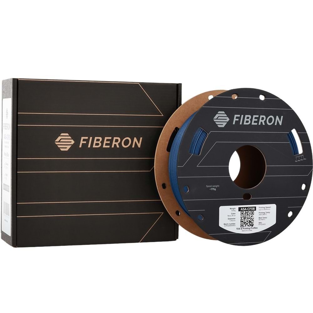 Fiberon ASA-CF08 Lacivert Filament | UV Dayanımlı Karbon Fiber