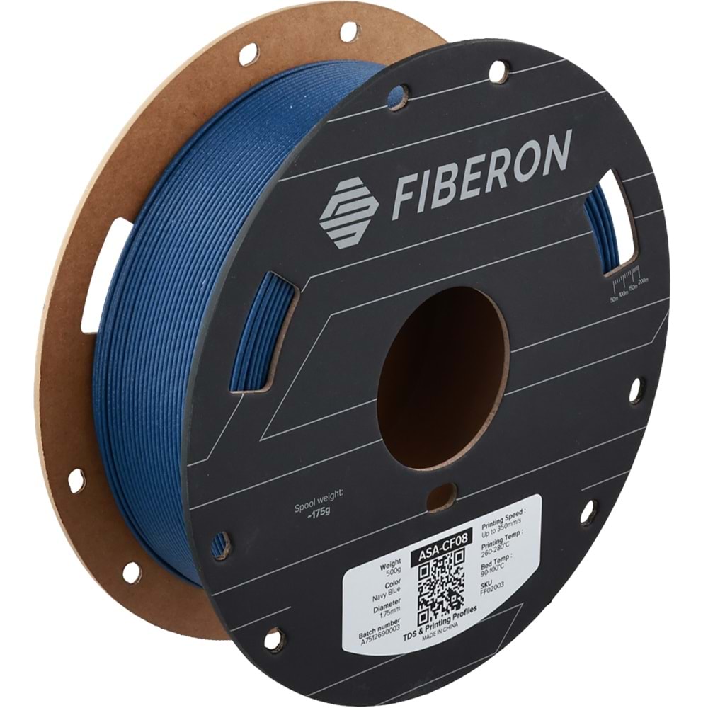 Fiberon ASA-CF08 Lacivert Filament | UV Dayanımlı Karbon Fiber