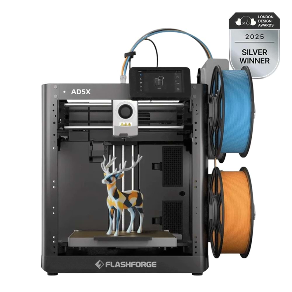 Flashforge Adventurer 5X 3D Yazıcı | Yüksek Hızlı 3D Printer - STOKTAN TESLİM
