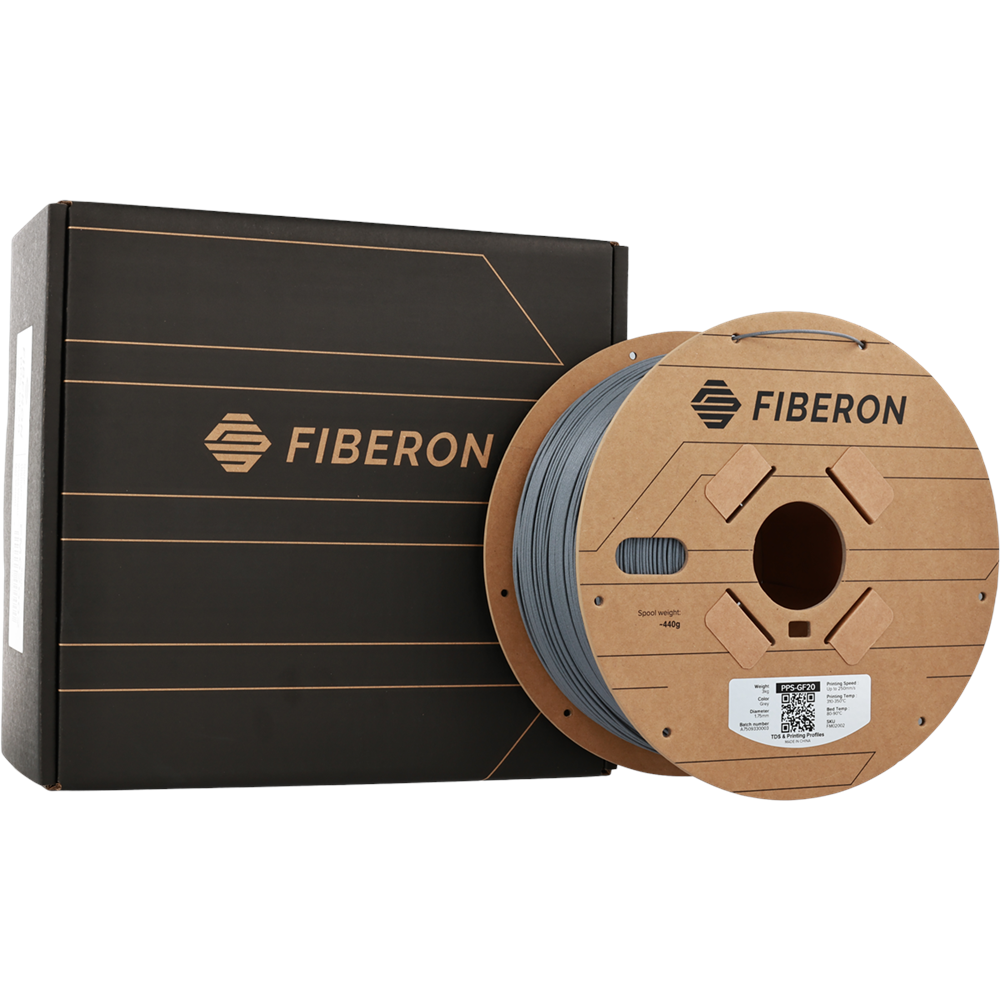 Fiberon PPS-GF20 Gri Filament 3 KG