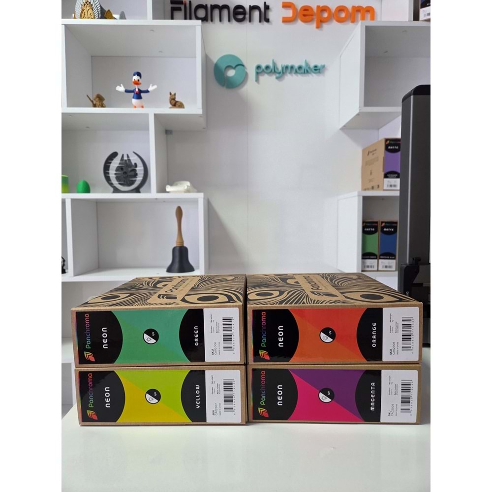Panchroma PLA Neon Filament 4'lü Paket