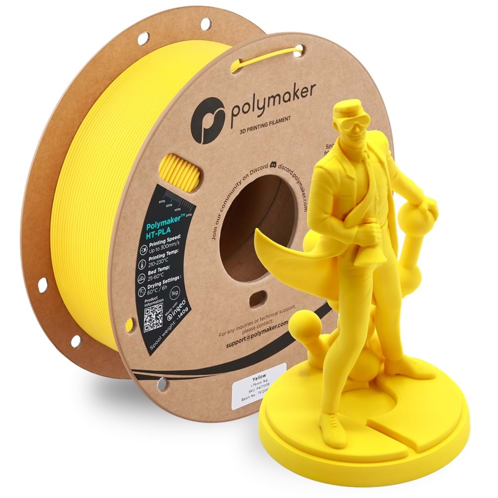 Polymaker HT-PLA Filament Sarı
