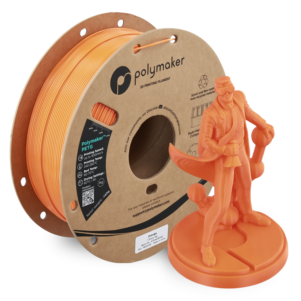 Polymaker PETG Filament Turuncu