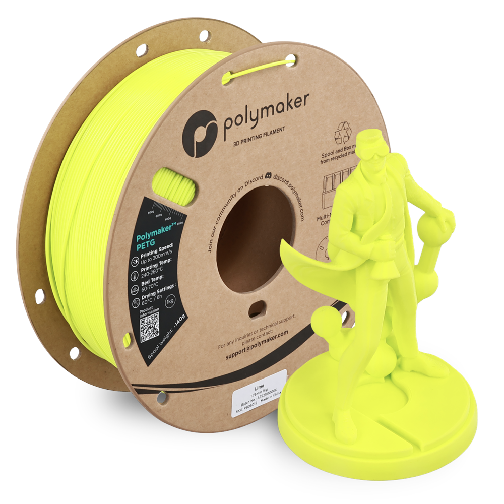 Polymaker PETG Filament Lime Yeşil