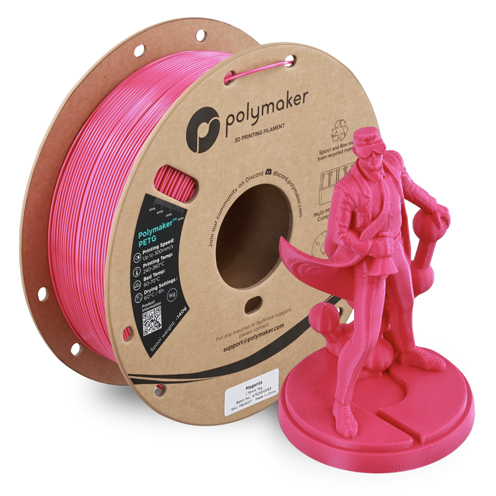Polymaker PETG Filament Magenta