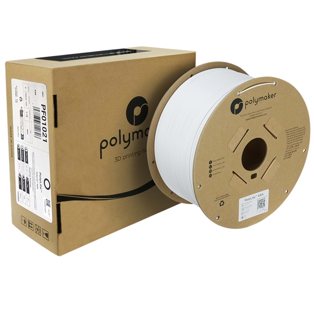 PolyLite ASA Filament Beyaz 3 KG