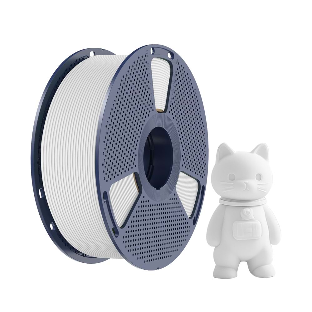 Sunlu PLA Mat Filament Beyaz - 1kg 1.75mm