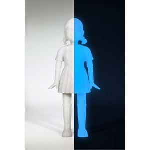 Panchroma PLA Glow Filament Mavi