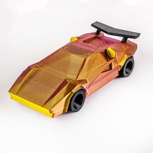 Panchroma Dual Silk Aubergine PLA Filament | Lime - Macenta