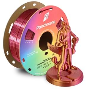Panchroma Dual Silk Banquet PLA Filament | Altın - Macenta