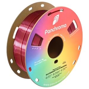 Panchroma Dual Silk Banquet PLA Filament | Altın - Macenta