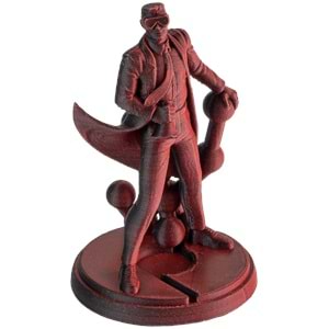 Panchroma PLA Dual Filament Mat Gölge Kırmızı (Siyah - Kırmızı)
