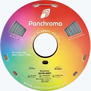 Panchroma PLA Filament Saten Gri