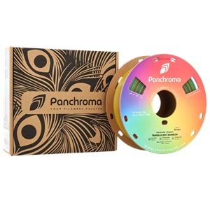 Panchroma PLA Gradient Translucent Filament Gökkuşağı