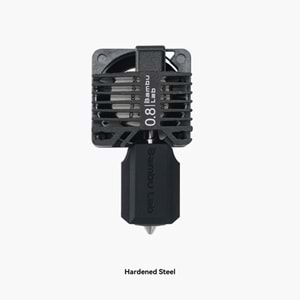 Bambu Lab X1 Serisi 0.8mm Sertleştirilmiş Çelik Nozzle Hotend Seti