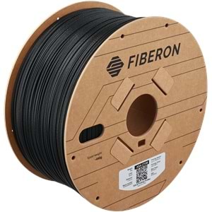 Fiberon ASA-CF08 Siyah Filament 3KG | UV Dayanımlı Karbon Fiber