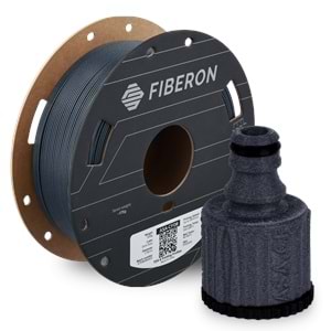 Fiberon ASA-CF08 Koyu Gri Filament | UV Dayanımlı Karbon Fiber