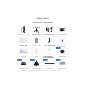 Revopoint MetroX Advanced Edition – Profesyonel 3D Lazer Tarayıcı