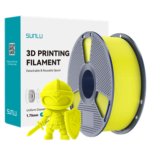 Sunlu PLA+ 2.0 Filament Sarı - 1kg 1.75mm