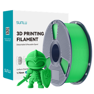 Sunlu PLA+ 2.0 Filament Yeşil - 1kg 1.75mm